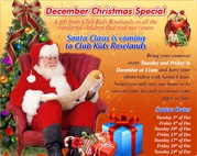 Christmas Special Santa Claus is coming to Club Kids Roselands