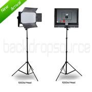 2 X 1000 Watt Dimmable Video Photography Lighting Kit