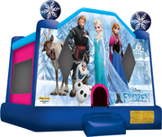 BOUNCY FROZEN JUMPING CASTLE FOR HIRE
